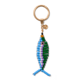 Bogg'd & Charmed  - Beaded Fish Blue/Green - Easy Everyday Tote