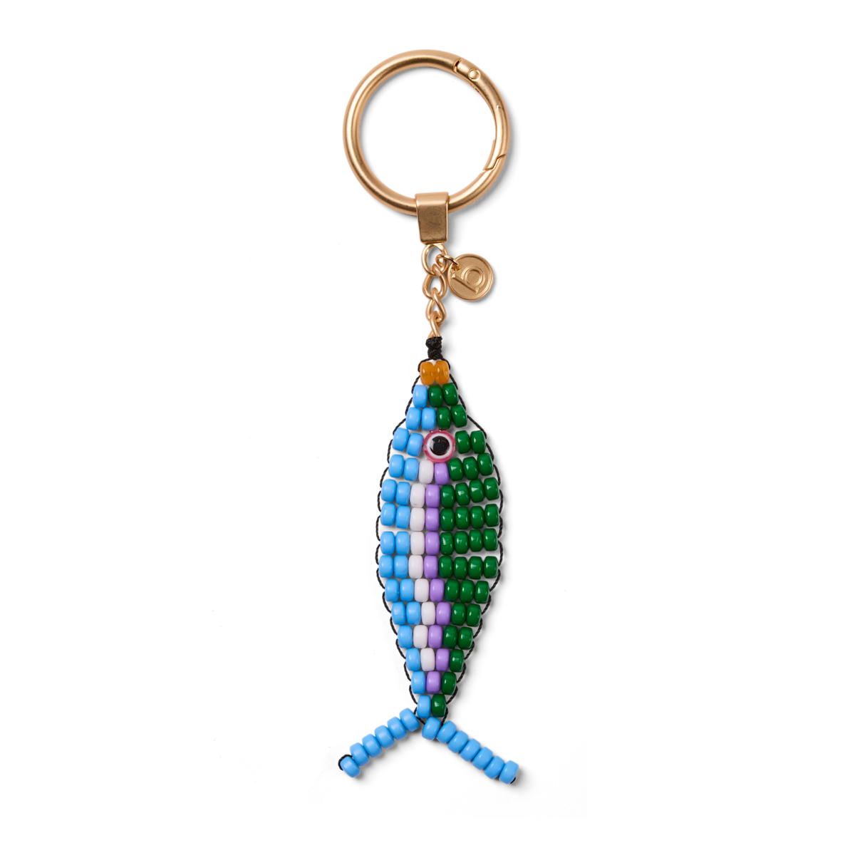 Bogg'd & Charmed  - Beaded Fish Blue/Green - Easy Everyday Tote
