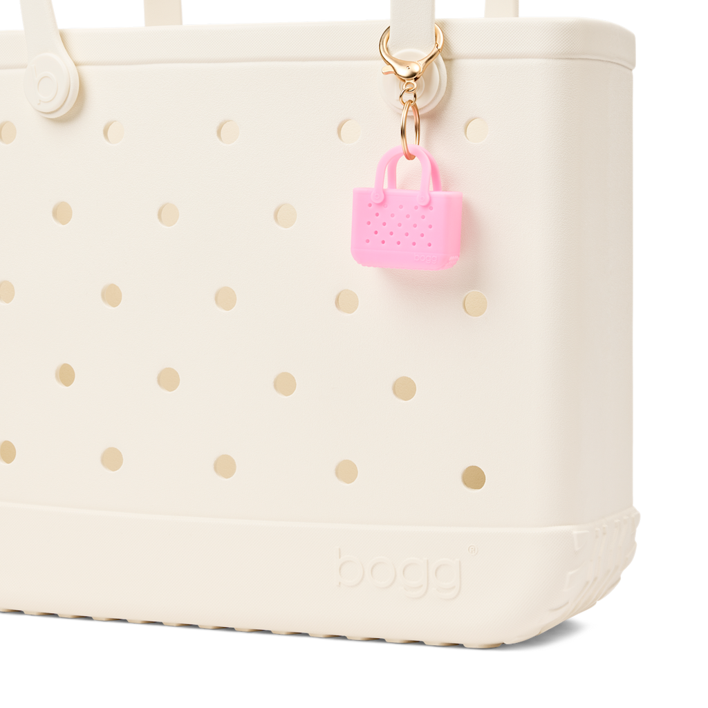 Tiny Tote Keychain - Pink Taffy - Ready for Daily Life
