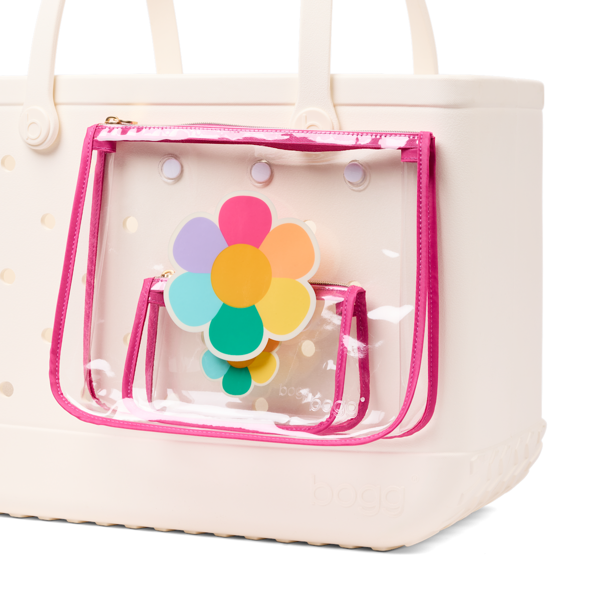 Bogg Bag Decorative Insert - Flower Power - Bogg Bag Everyday Pick