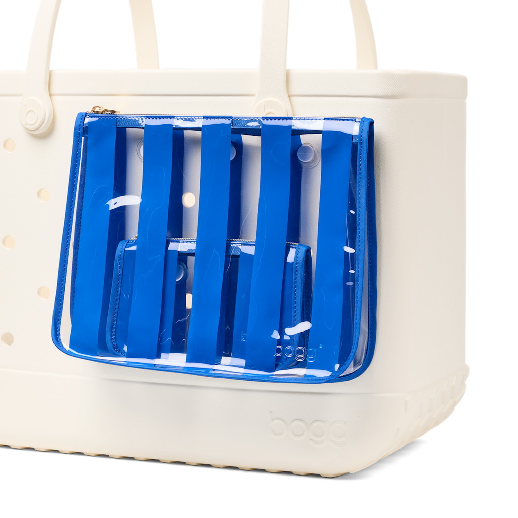 Bogg Bag Decorative Insert - Mykonos Blue - Bogg Bag Tote Ready