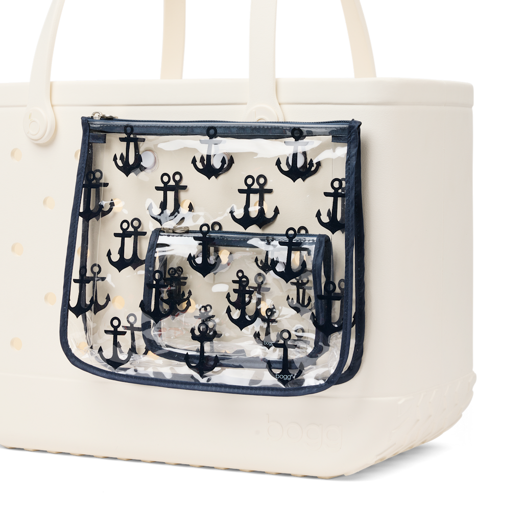 Bogg® Bag Decorative Insert - Anchor (Navy) - Grocery Tote Favorite