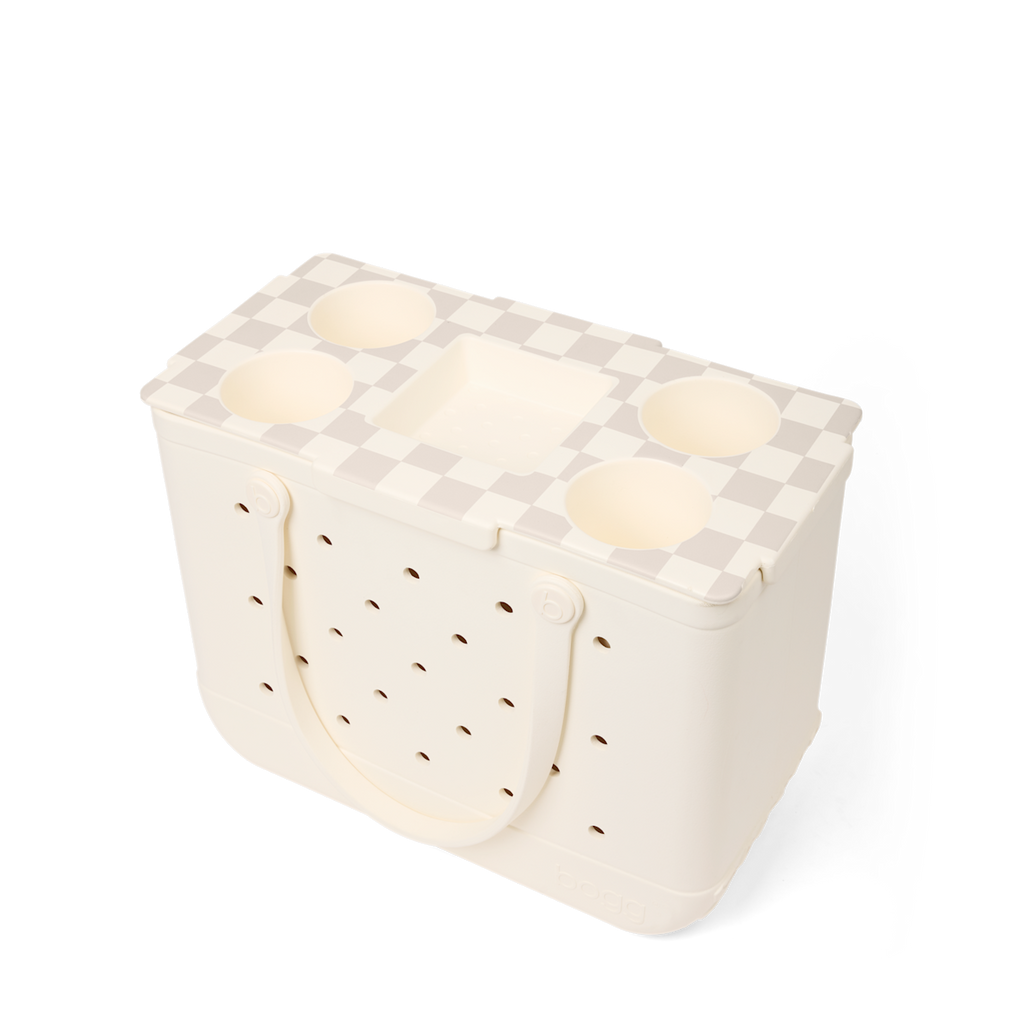 Top o' the Bogg to Ya - Checkered Coconut/Mushroom - Your Bogg Bag