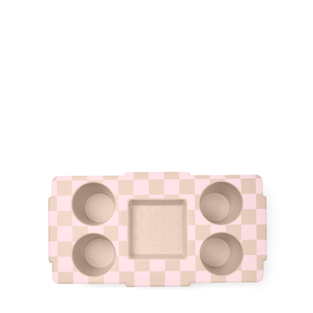 Top o' the Bogg to Ya - Checkered Linen/ Pink Marshmallow - For Gym Days