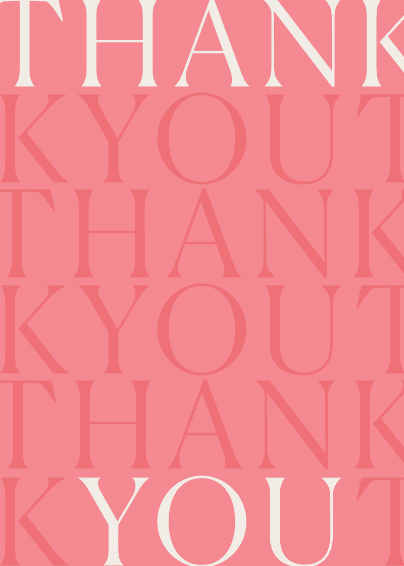 Bogg Thank You Greeting Card - Outdoor Bag Style