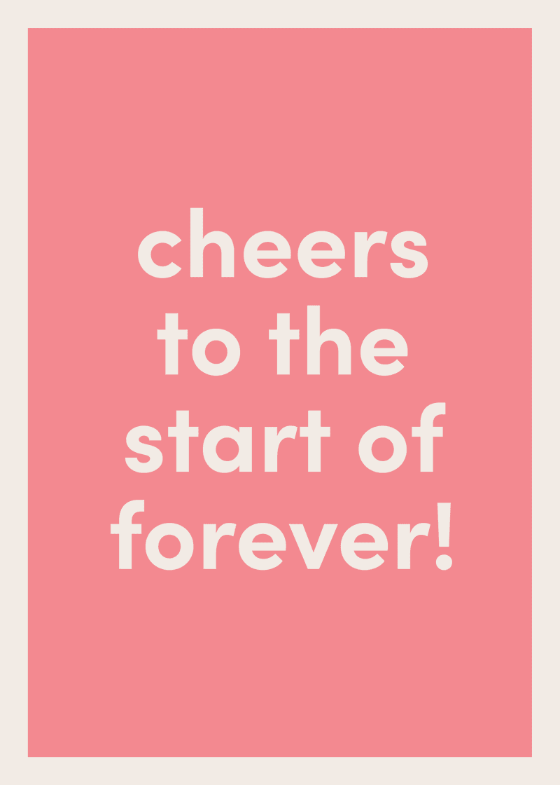 Happy Engagement Greeting Card - Ready for Easy Days