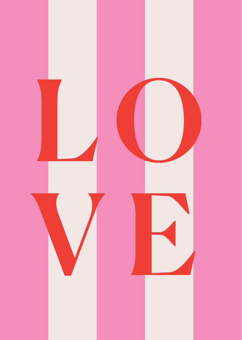 Love Greeting Card - For Pool Days