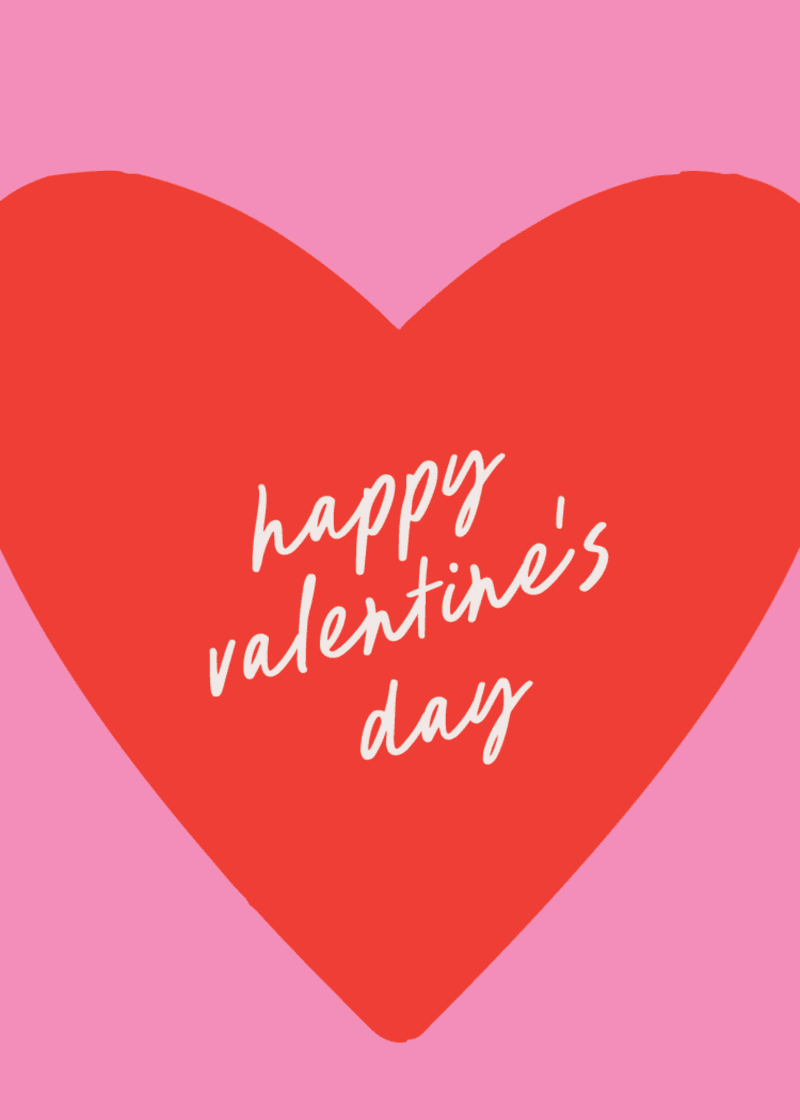Happy Valentine's Day Greeting Card - Better Weekend Carry