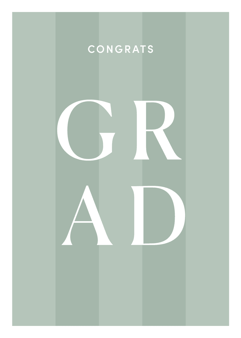 Graduation Grad Greeting Card - A Carry for Every Day