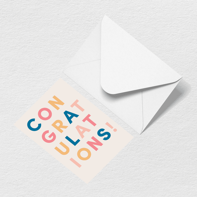 Bogg Congratulations Greeting Card - Your Bogg Tote
