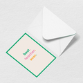Best Teacher Ever Greeting Card - Beach Carry Energy