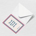 Thank You For All You Do Greeting Card - Daily Bag Choice