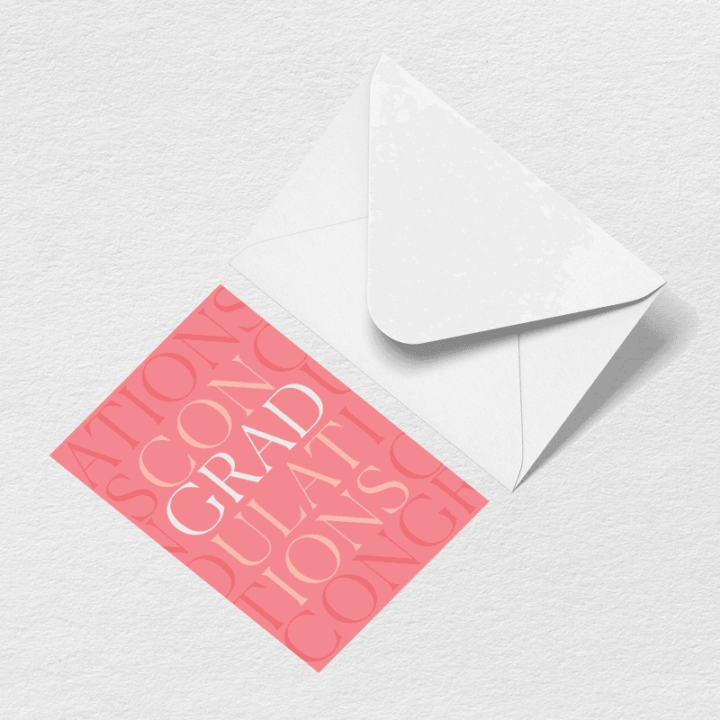 Graduation Congratulations Greeting Card - Sturdy Everyday Tote