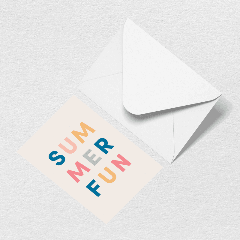 Summer Fun Greeting Card - Daily Carry Favorite