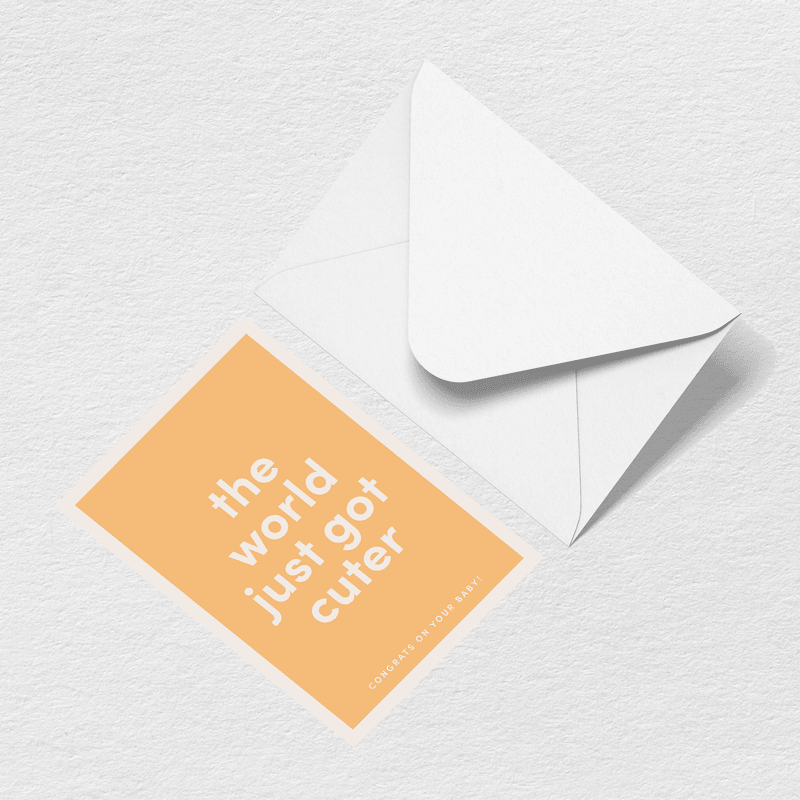 World Just Got Cuter Greeting Card - Ready for Lake Days